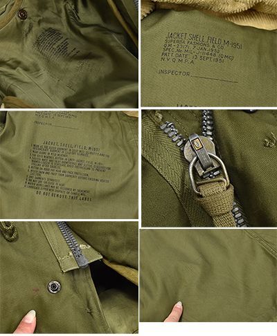 50's【米軍実物】ビンテージ【U.S.ARMY】【M-51】【フィールド