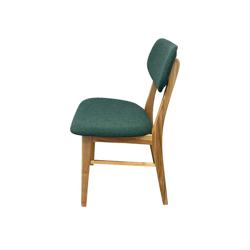 チェアRY42【送料無料】ナチュラル/ダークグリーン | NOCEノーチェ