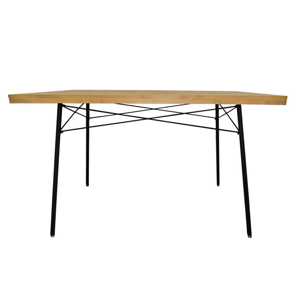 ダイニングテーブルBF8168-1【送料無料】 ナチュラル／ブラック | NOCE