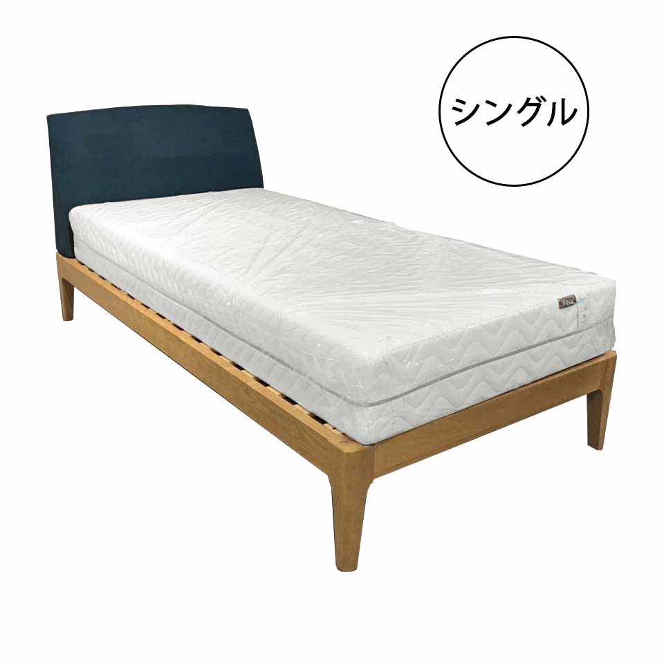 ベッドCNT97【ウレタンフォームマットレス】【シングルサイズ】【送料