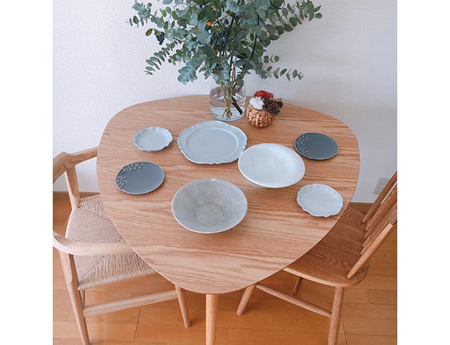 オークでまとめたカフェ風ダイニング | NOCEノーチェ 家具・インテリア通販