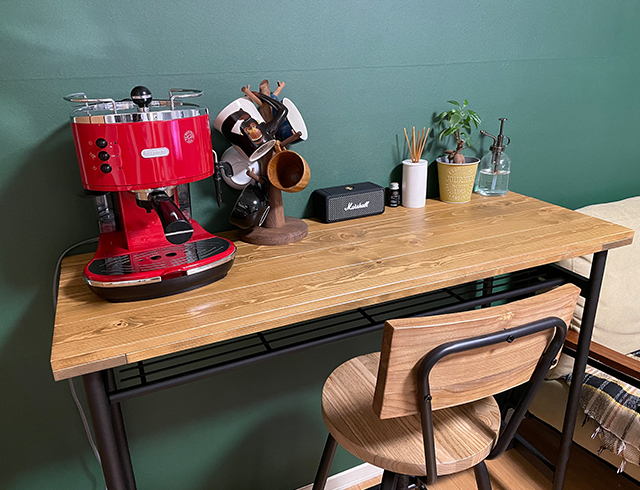 336.天然木のカウンター×チェアでお気に入りのカフェスペースに | NOCE