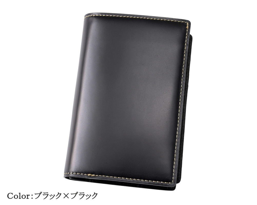 ノイインテレッセ】二つ折り財布(中ベロ付きミドルウォレット)□オイル