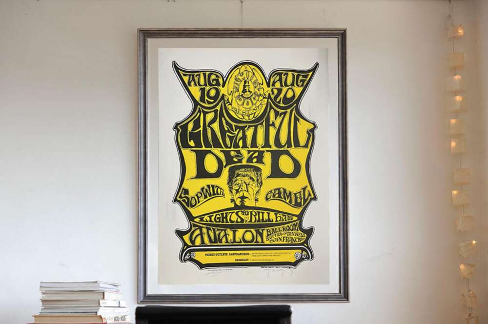 グレイトフルデッドのスタンリー・マウスとアルトン・ケリーの直筆