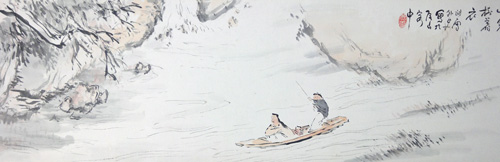 橋本関雪 山水図2/Web書画ミュージアム