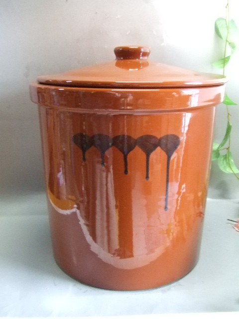 日本製味噌壺・梅壺12升保存容器｜中村陶器 信楽焼の通販サイト （滋賀