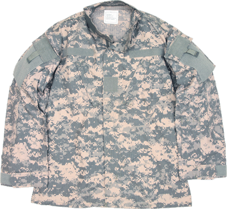 米軍実物 ACUジャケット Army Combat Uniform ミリタリーショップ 革