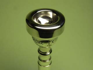 バック（旧刻印） 中古トランペットマウスピース 1X