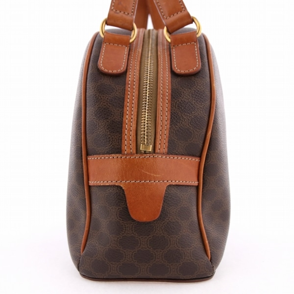 CELINE セリーヌ マカダム ハンドバッグ MC97 中古(ブラウン): VINTAGE