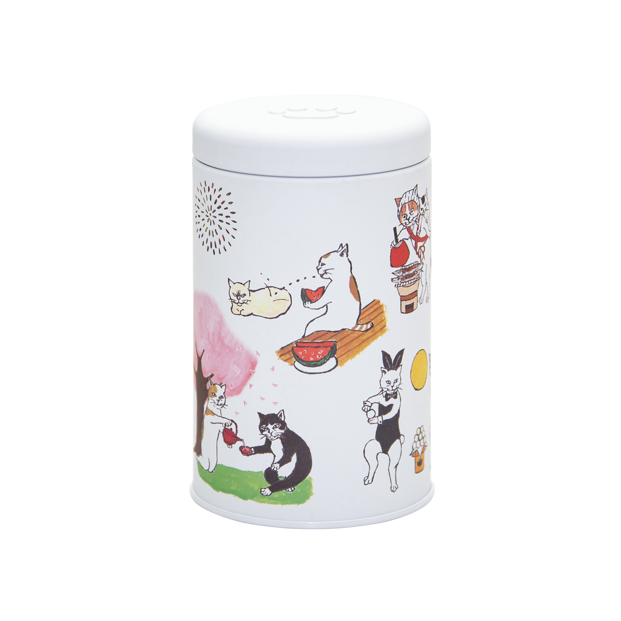 ネコカン-にゃん吉ドーナツ-｜筒型｜缶－製品情報｜日東産業株式会社