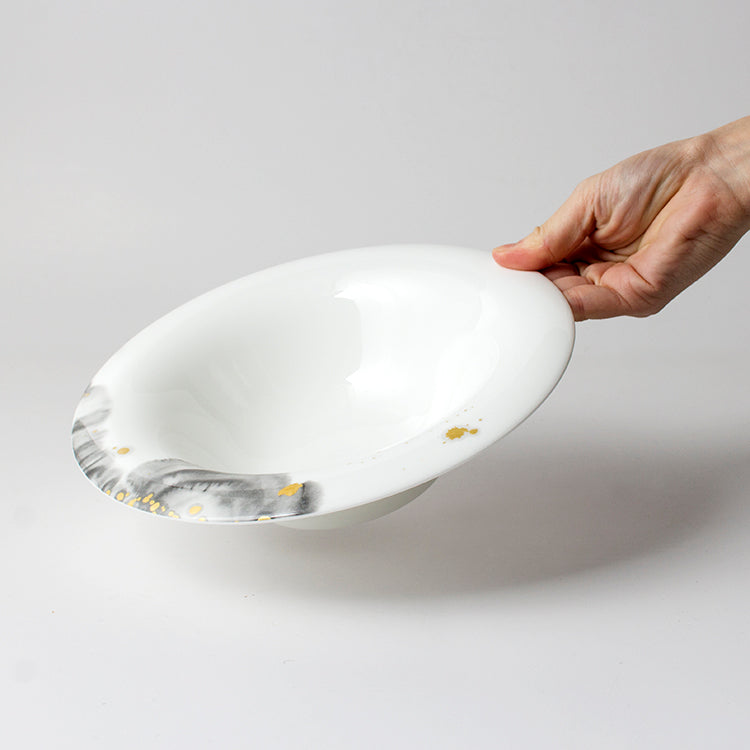 nikko食器｜コシノヒロコ｜煌 KIRA 22cmボール｜墨の瞬｜ニッコー公式