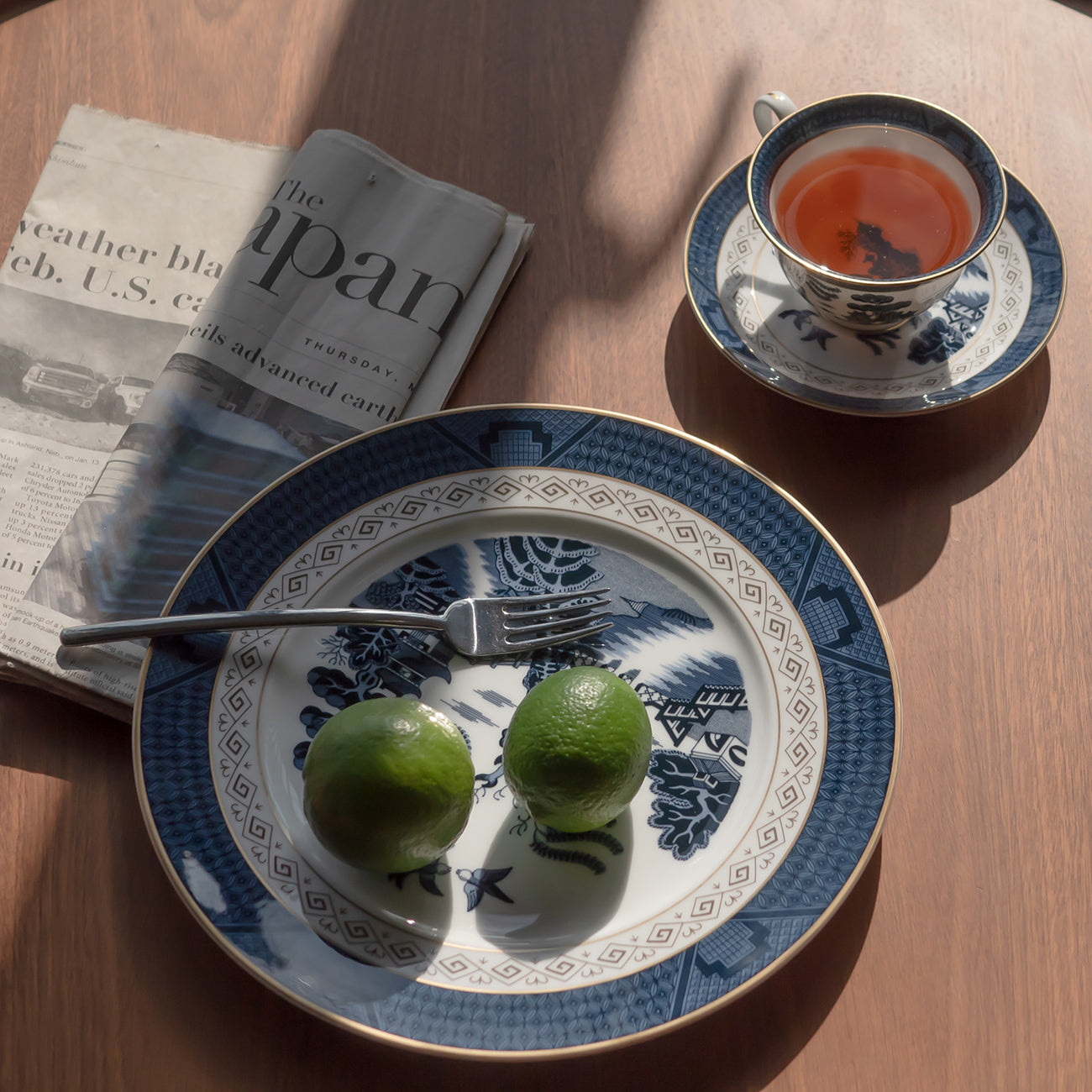 ペア兼用碗皿 (210cc)｜レトロカフェ食器カップソーサー｜SANSUI