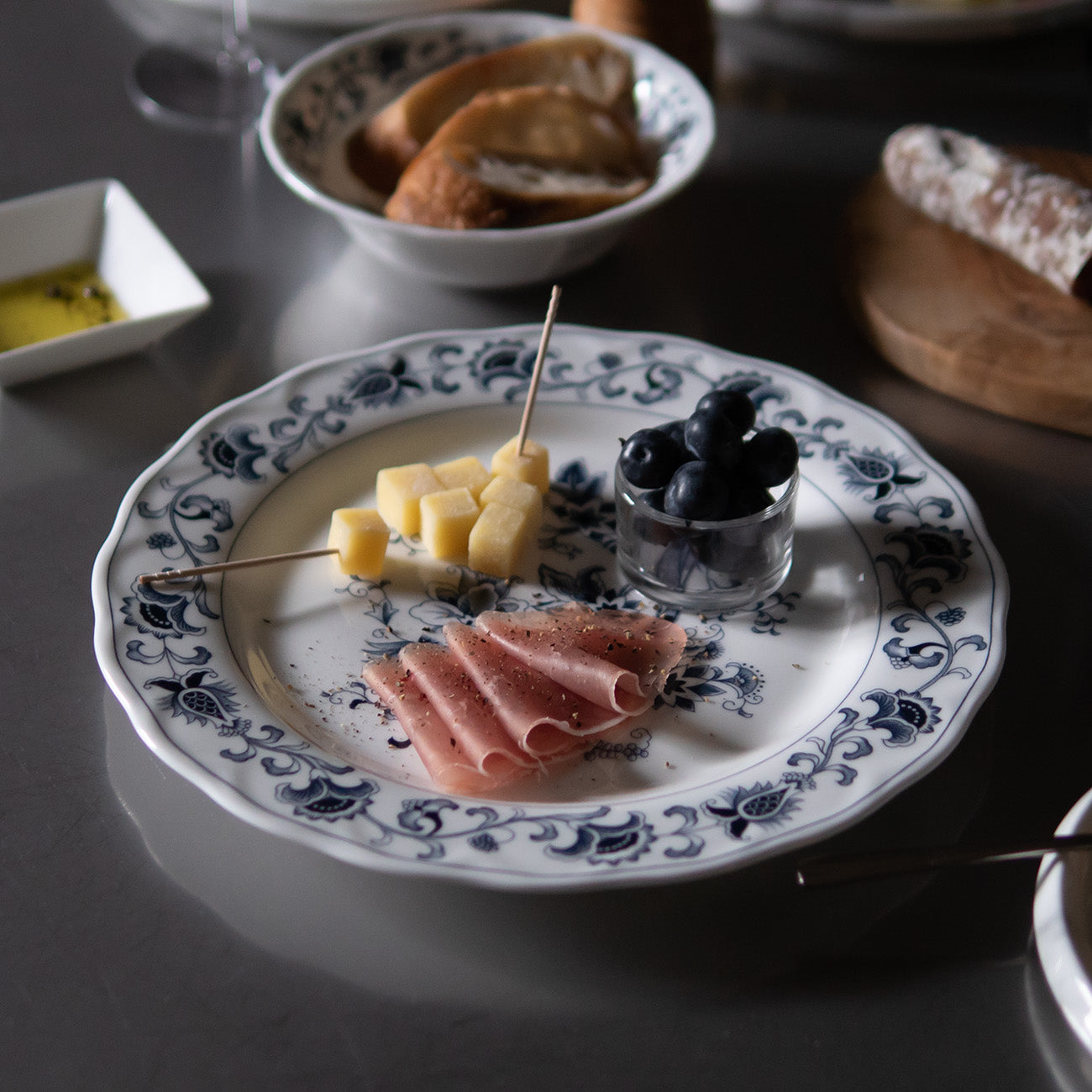 nikko食器｜25cmプレート｜プレート・深皿｜レトロカフェ食器｜ボーン