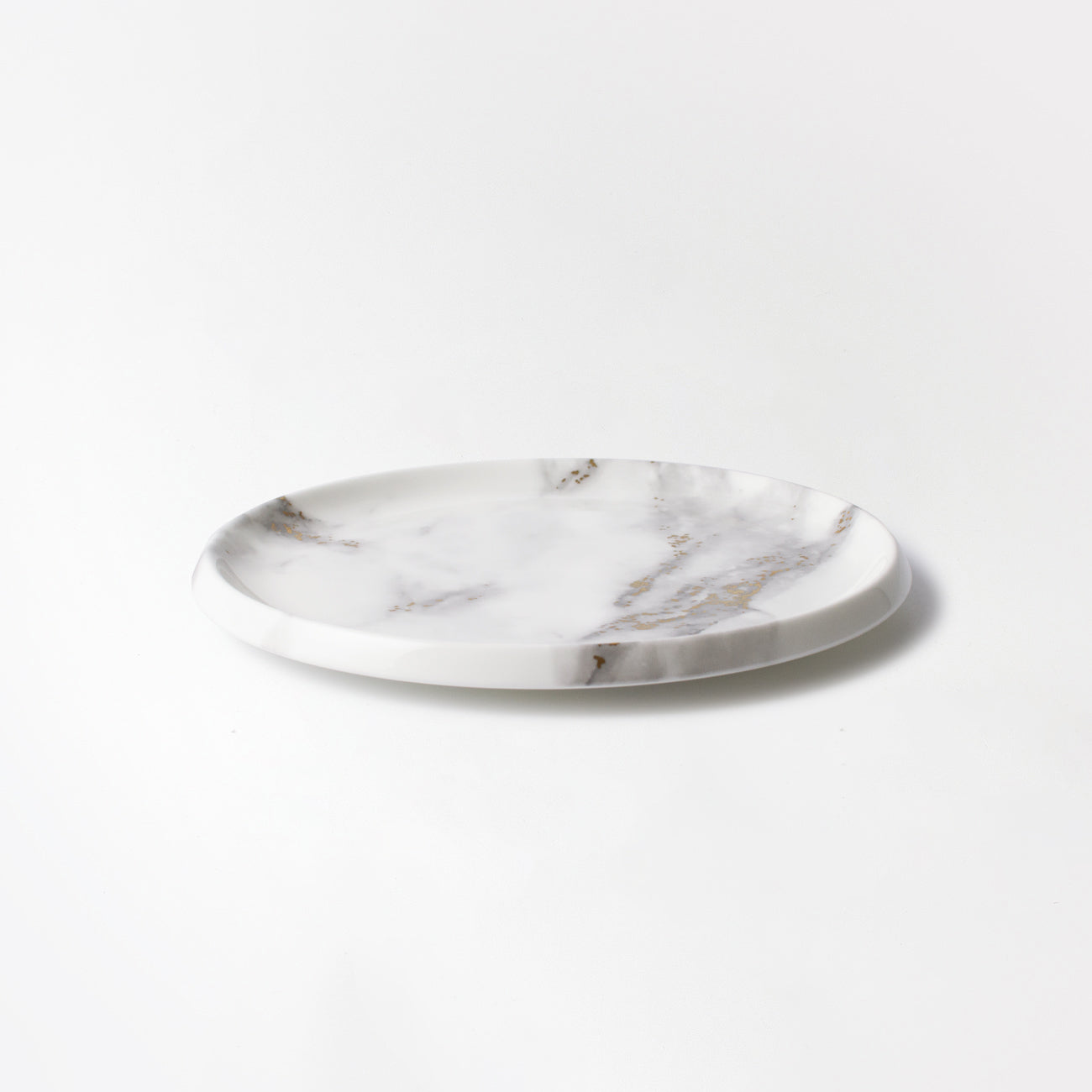 20.5cmプレート｜おしゃれカフェ食器｜MARBLE GREY｜ニッコー公式