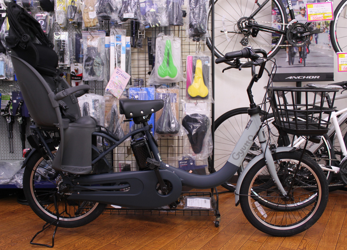パナソニックの3人乗り対応電動自転車ギュットクルームR・EXが入荷しま