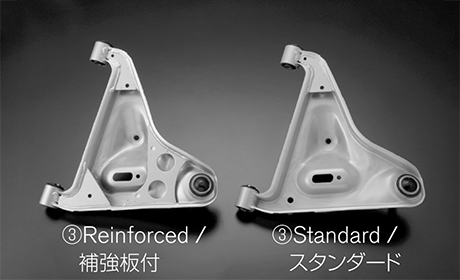 NISMO | NISMO PARTS CATALOGUE | Suspension Link & Bush Application