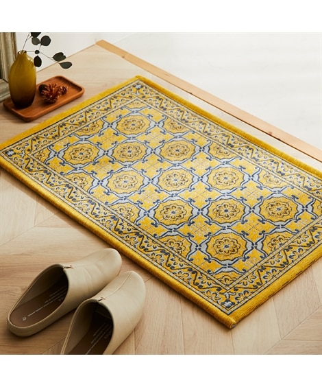 柔らかなシェニール ゴブラン織 玄関マット リブラ 通販【ニッセン】