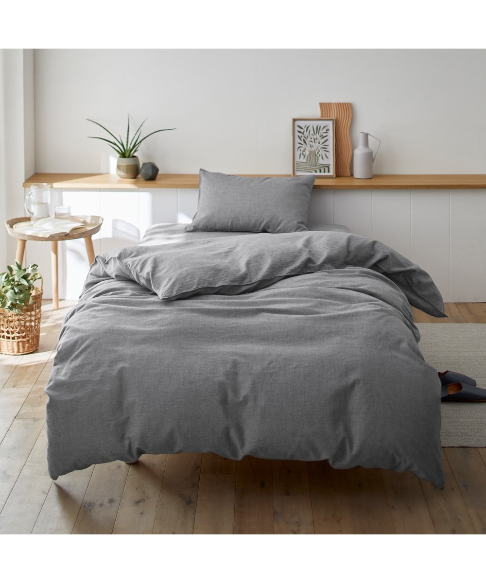 綿100％洗いざらし掛け布団カバー（Coco Feel） 通販【ニッセン】