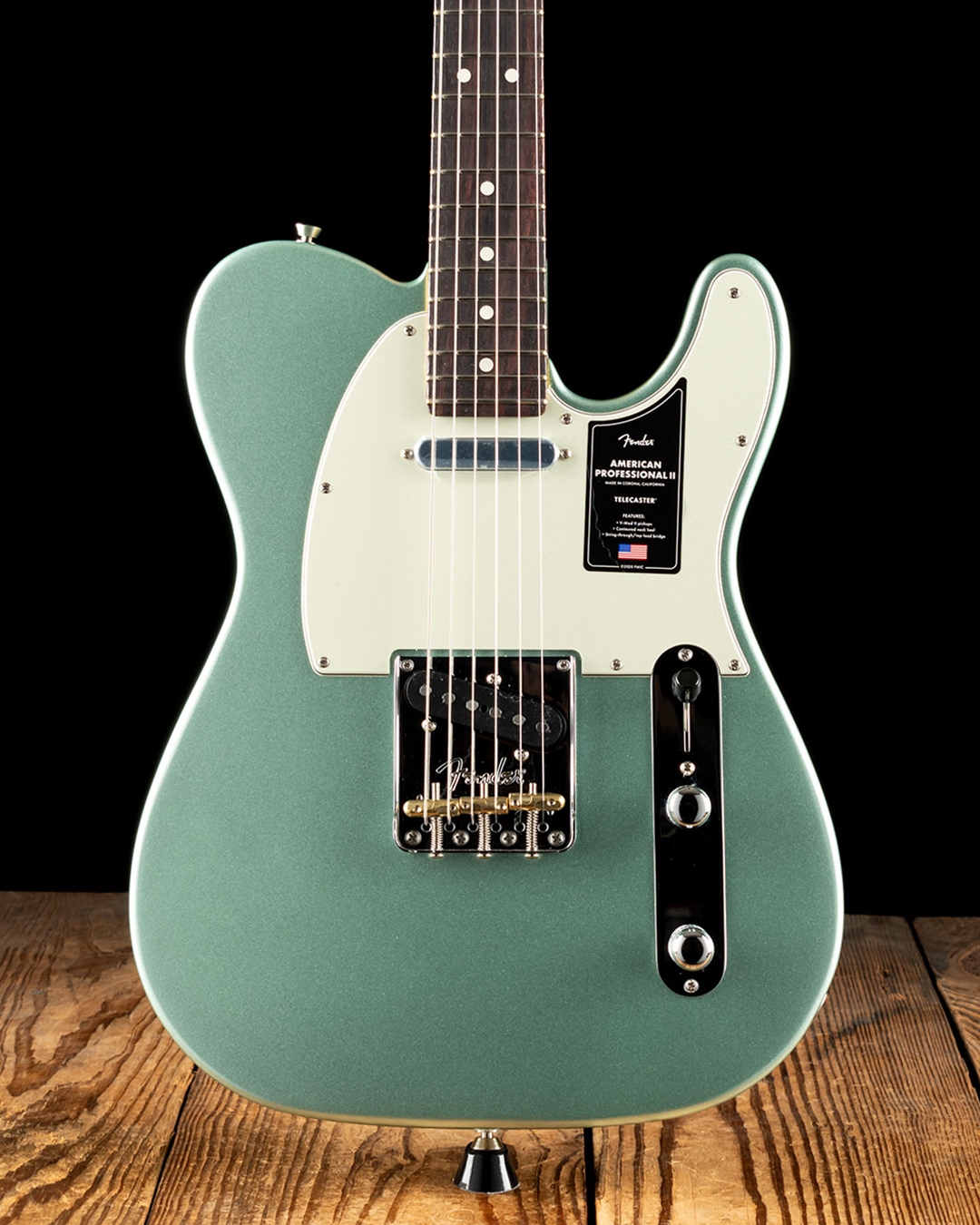 Fender American Professional II Telecaster - Mystic Surf Green