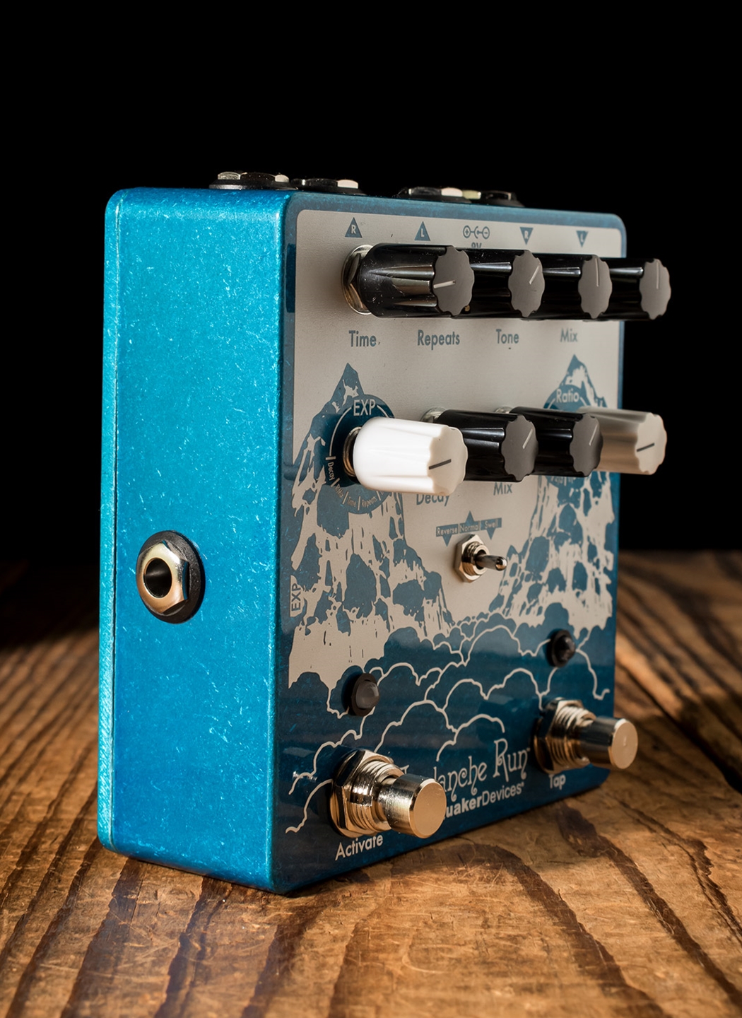 EarthQuaker Devices Avalanche Run V2 Stereo Delay & Reverb Pedal