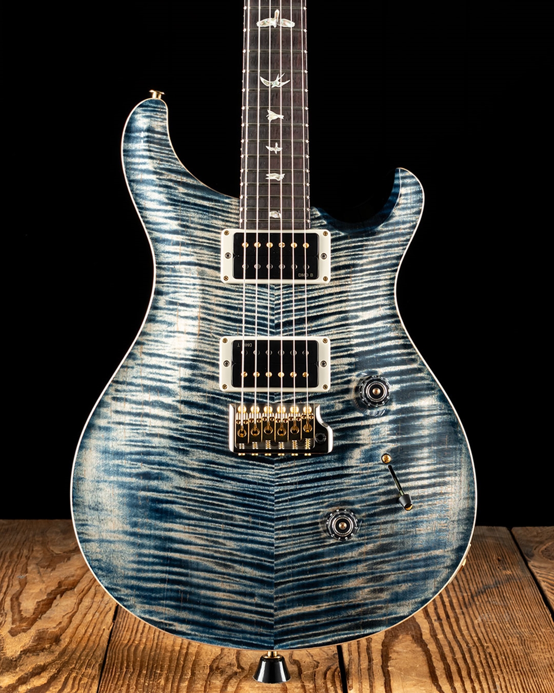 PRS Custom 24 (10 Top) - Faded Whale Blue