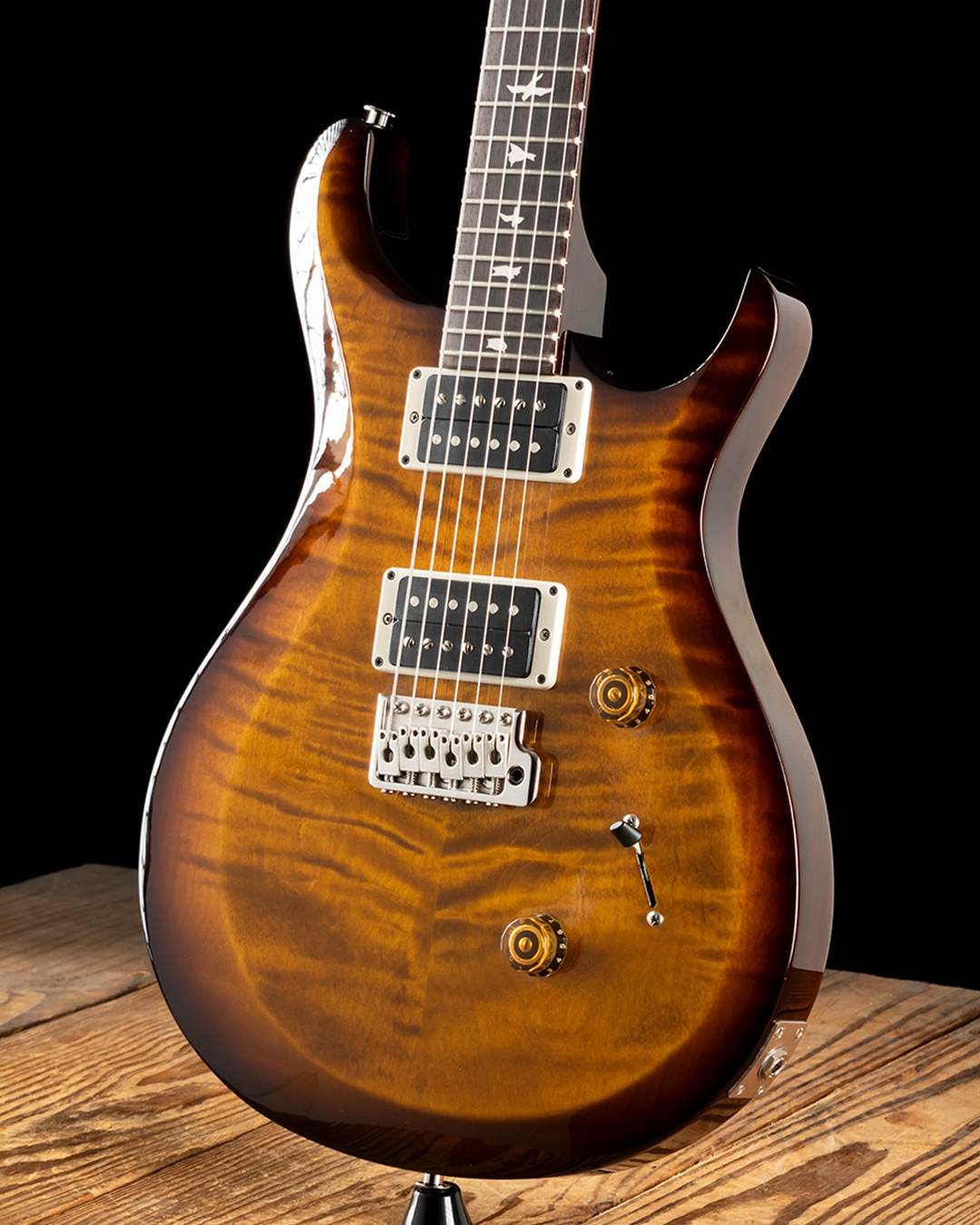 PRS S2 Custom 24 - Black Amber