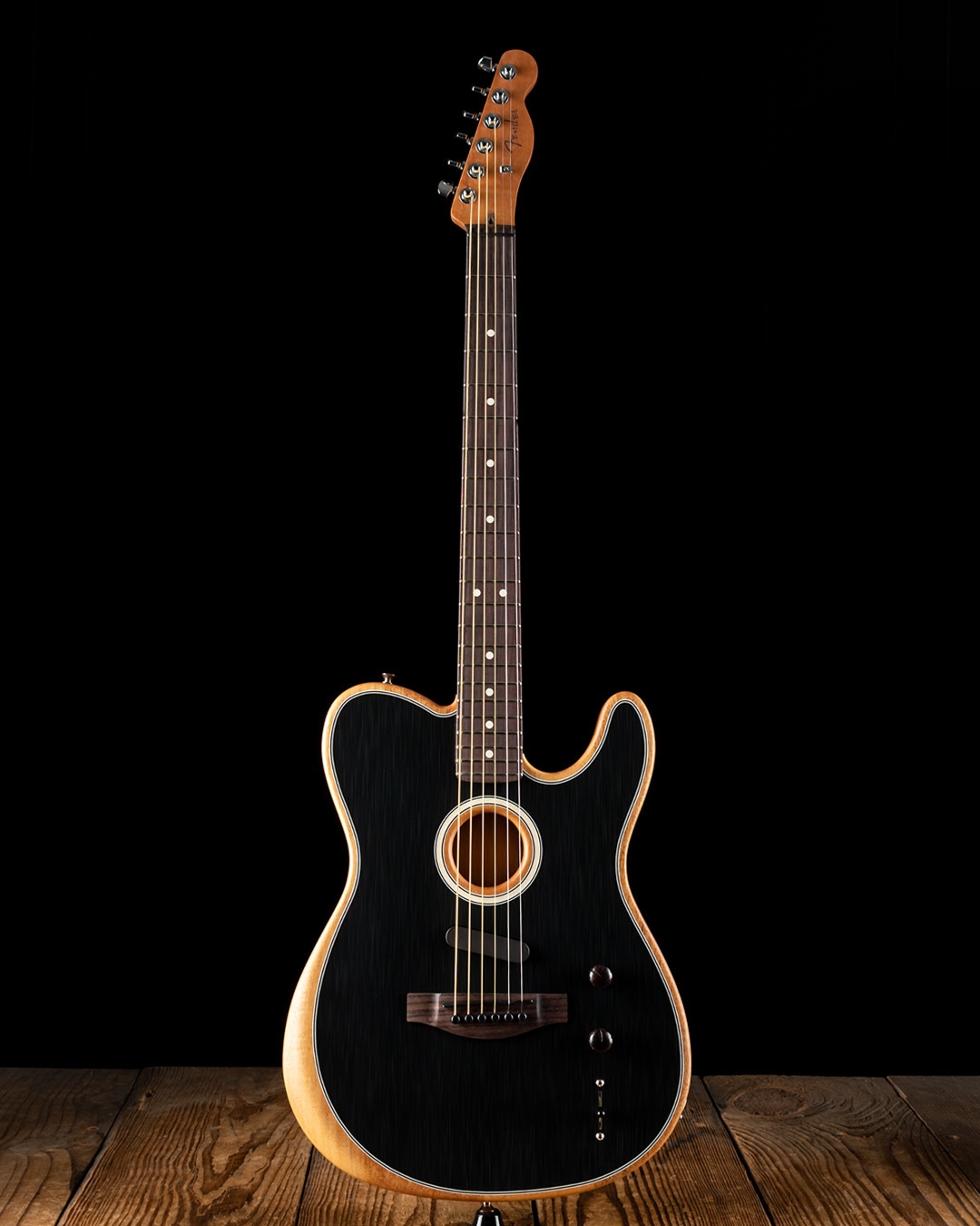 Fender Acoustasonic Player Telecaster - Brushed Black