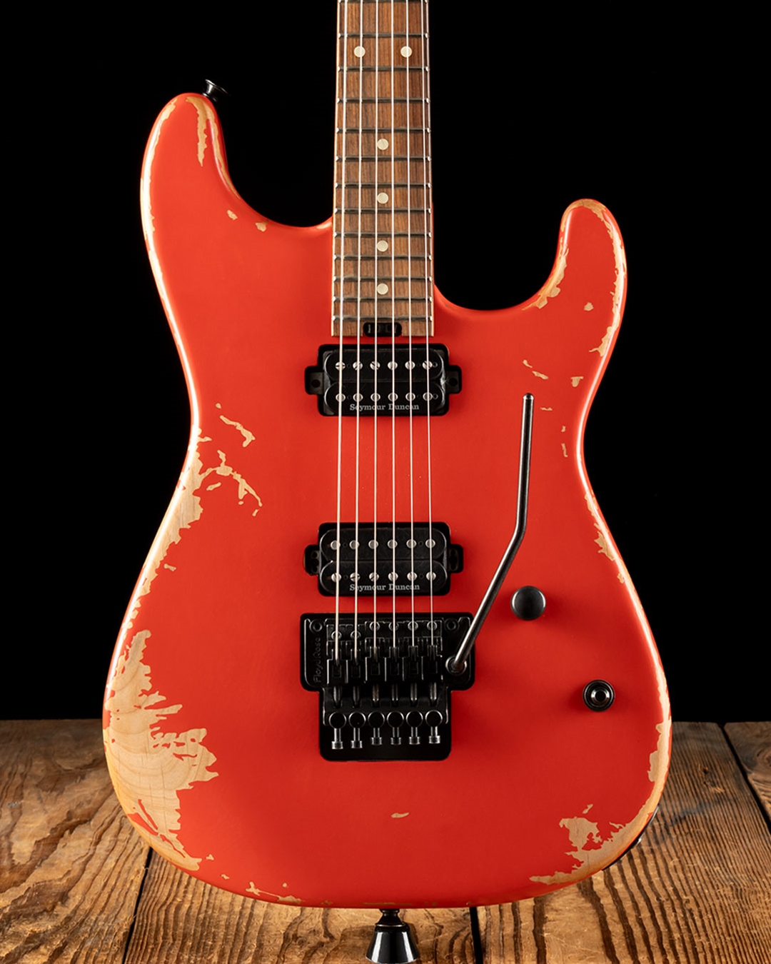 Charvel Pro-Mod Relic San Dimas Style 1 HH FR PF - Weathered Orange
