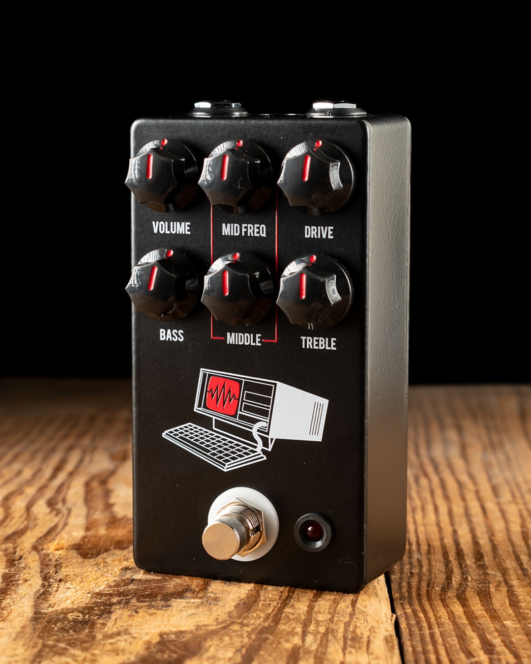 JHS Hard Drive Modern Distortion Pedal - Black