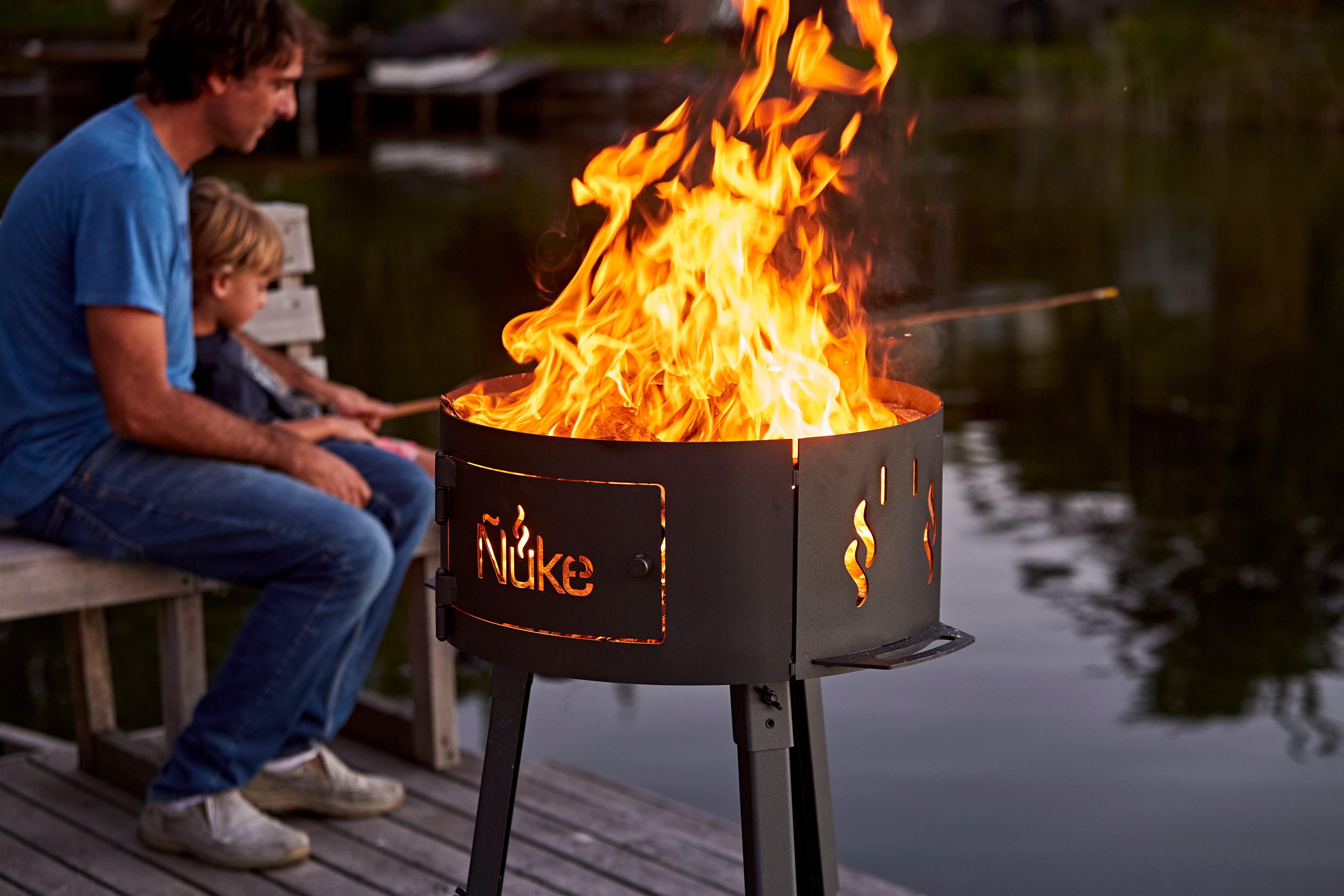 Ñuke Malevo - Portable Cowboy Grill – Nuke BBQ