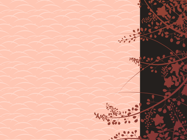 和風のフレーム20/赤 | 無料イラスト素材｜素材ラボ