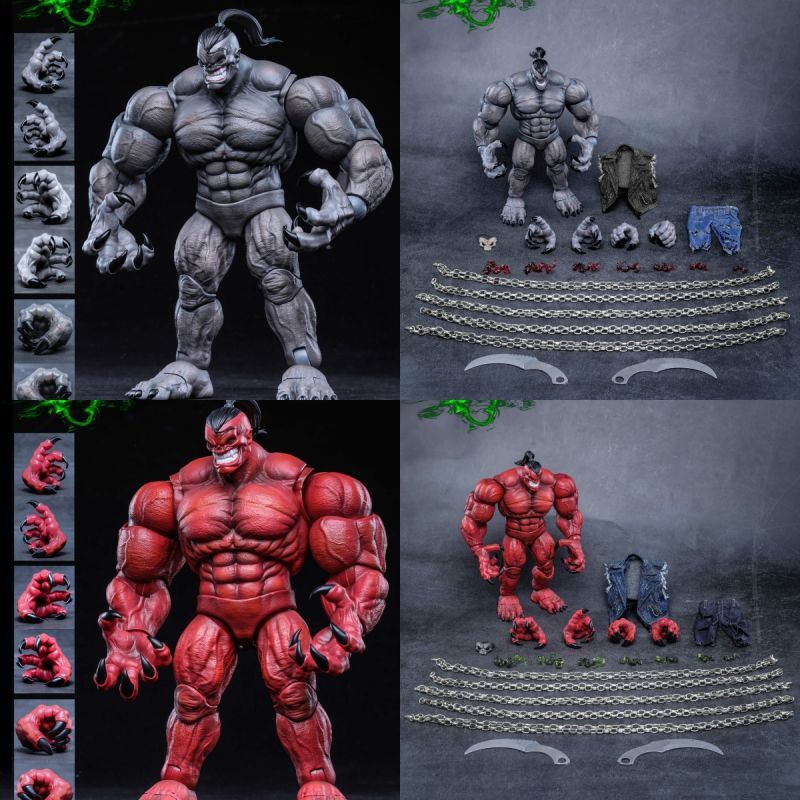 フィギュア専門店 -ソダチトイズ / 予約 AXYTOYS DEVIL Grey & Red 1
