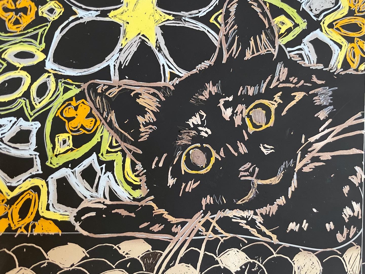 スクラッチアート | 山形・天童・寒河江の介護・福祉・老人ホーム