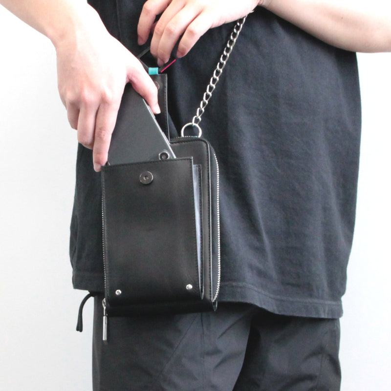 初音ミク 本革マルチポーチ – SOLWA