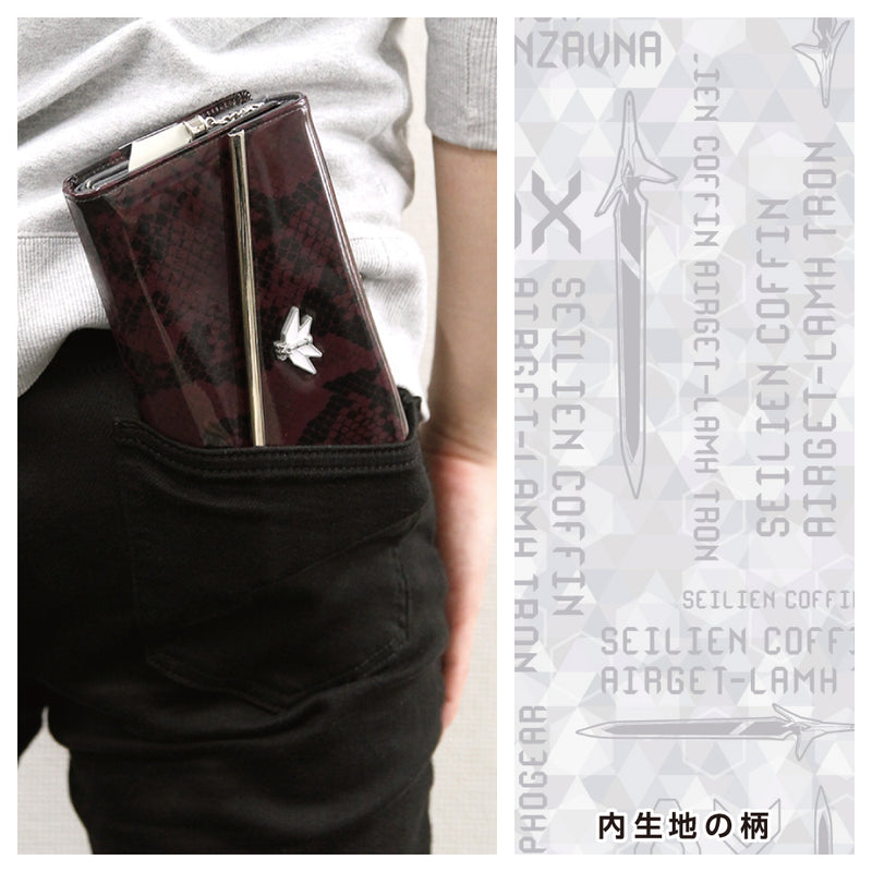 戦姫絶唱シンフォギアXV 本革二つ折り長財布/マリアver.| アニメ