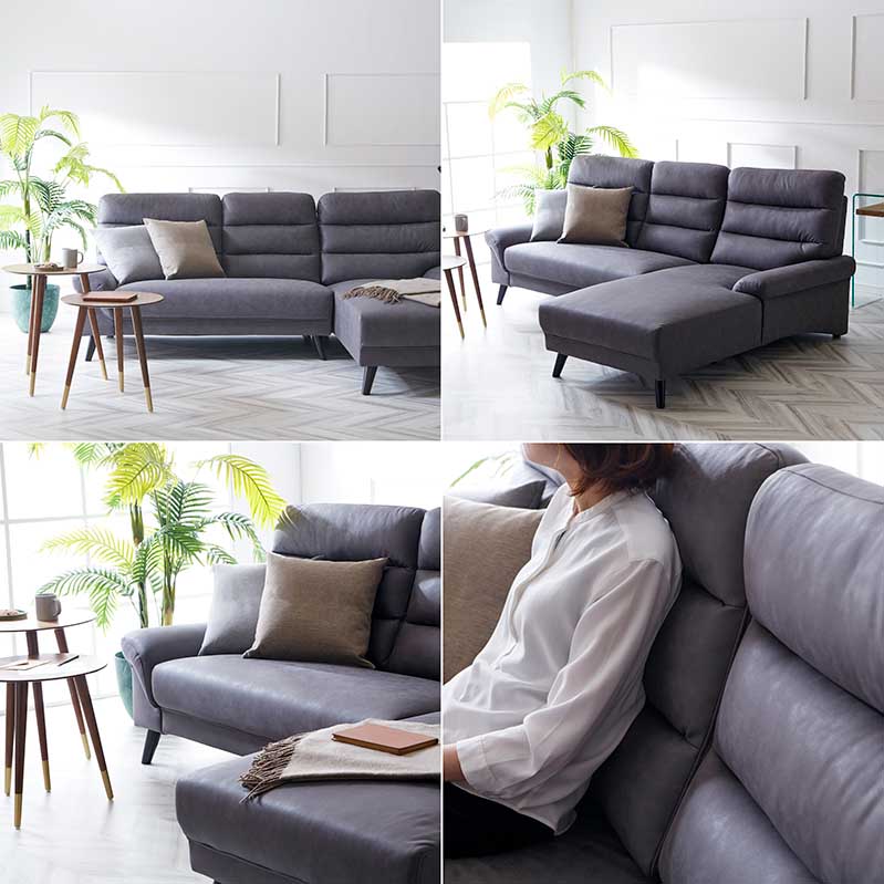 SAKODAがおすすめする新商品！新素材「LEATHER TOUCH」ソファ(並び順