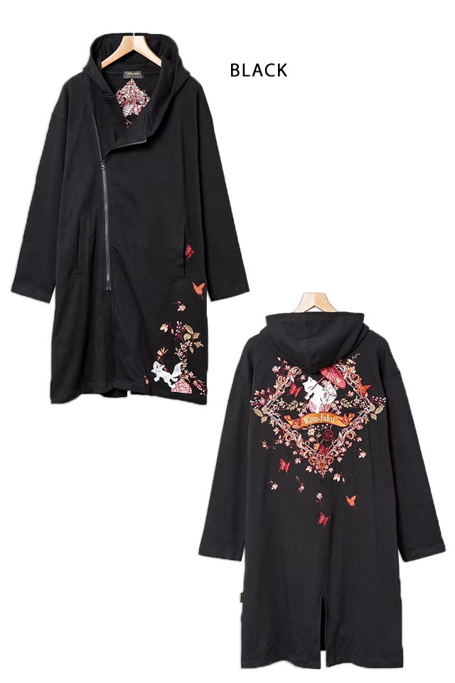 10周年 the GazetteE ガゼット ロングパーカー 刺繍 激レア 希少 10