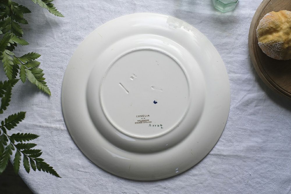 アンティーク食器/WEDGWOODディナープレート・CAMELIA | 雑貨と