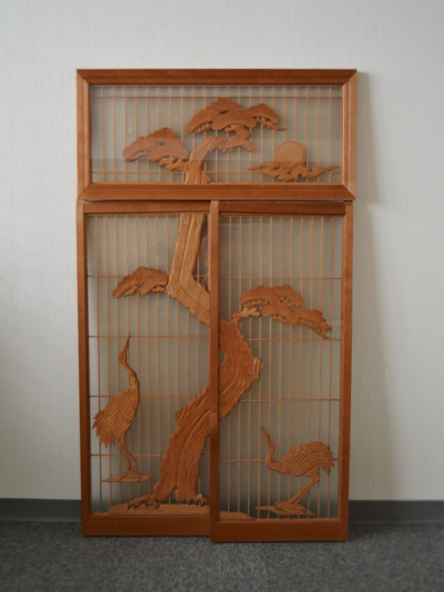 Antique Sam's Collection 書院建具 三枚組