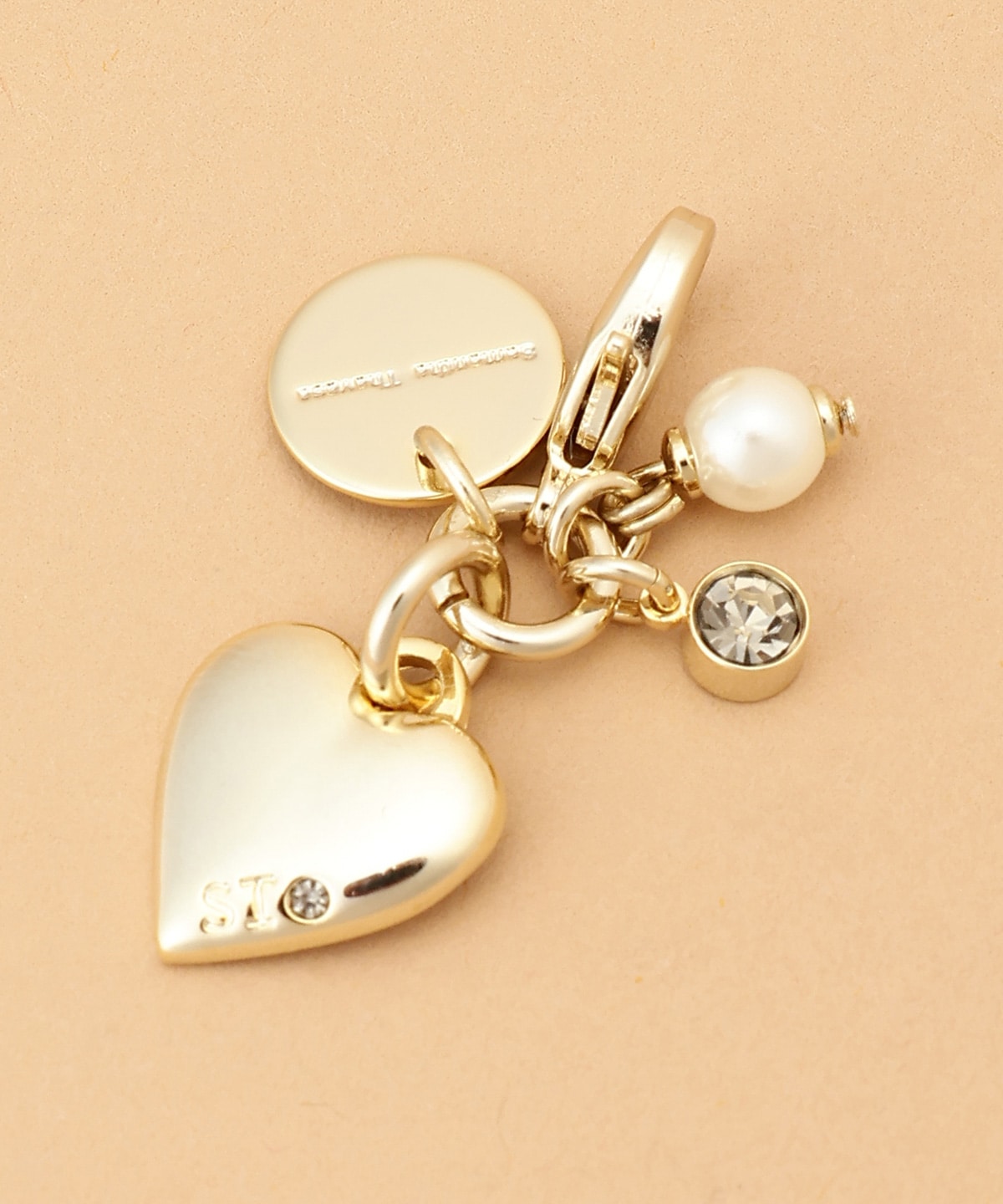 ゴールドハートファスナーチャーム(FREE ブラック): Samantha Thavasa