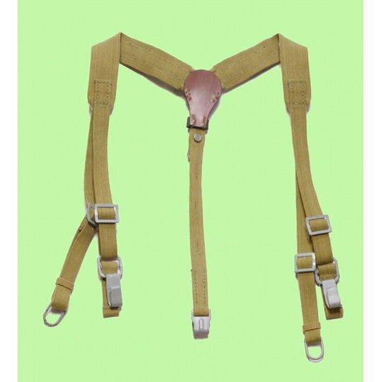 チェコ軍改DAK 熱帯用布製Yサスペンダー 商品詳細｜サムズミリタリ屋