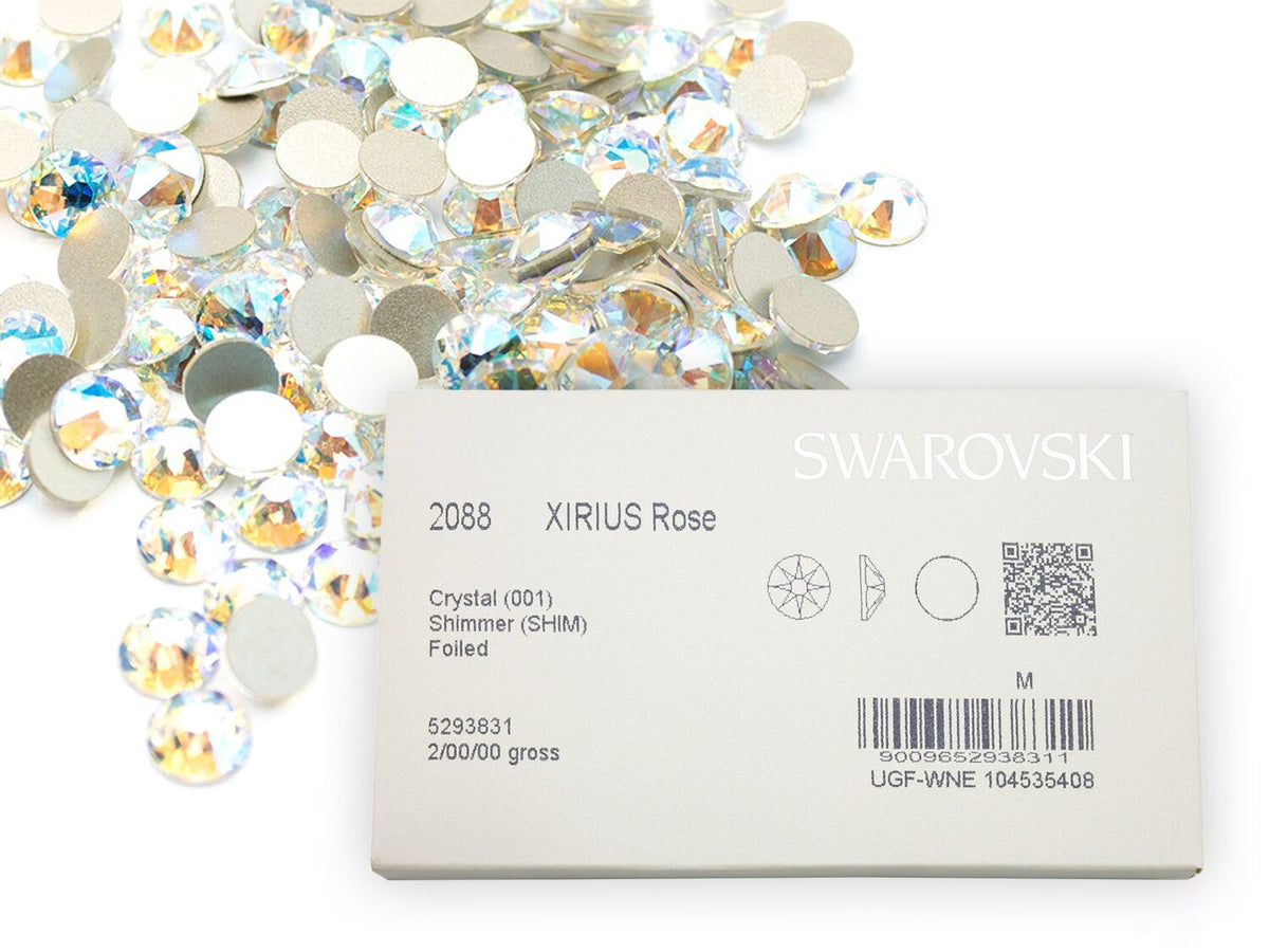 スワロフスキー クリスタルシマー-#2058 4-ラインストーン