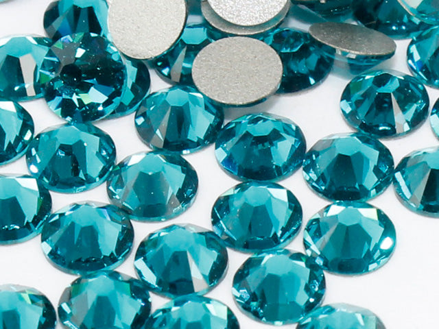 スワロフスキー ブルージルコン-#2058 4-ラインストーン