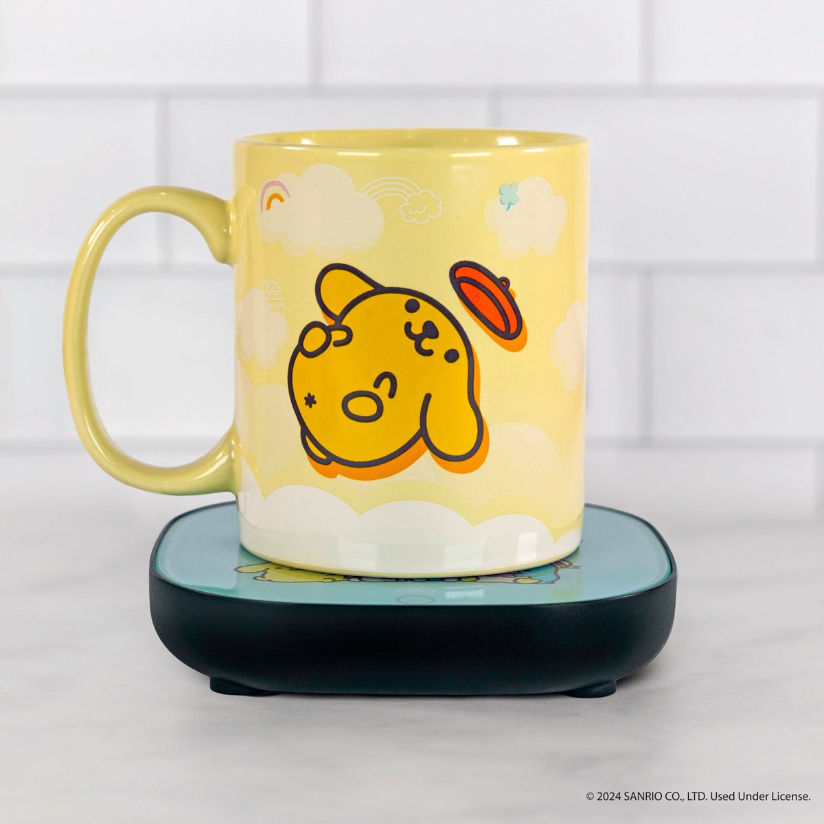 Pompompurin Coffee Mug & Warmer Set