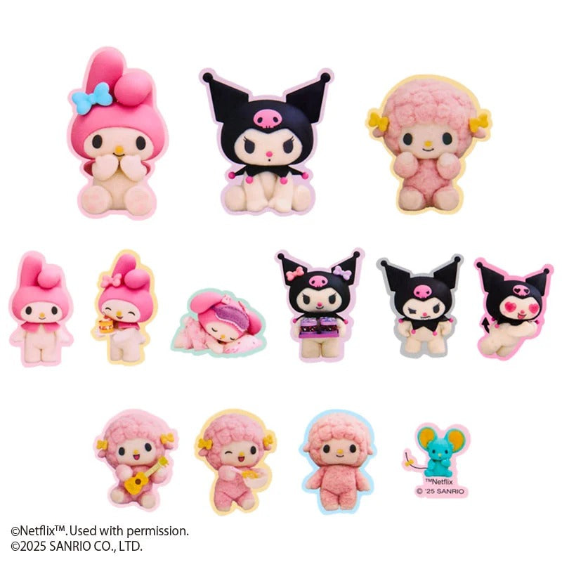 My Melody & Kuromi 26-pc Mini Sticker Pack (My Melody & Kuromi Netflix