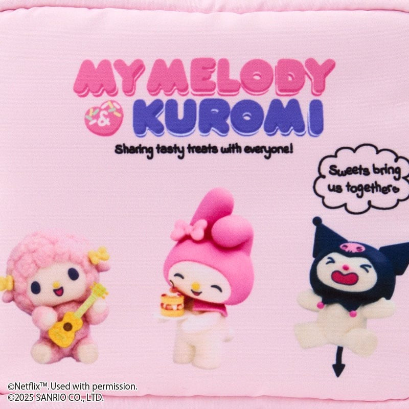 My Melody & Kuromi Mini Zipper Pouch (My Melody & Kuromi Netflix Serie