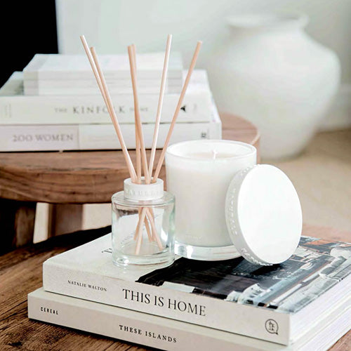 Naturals】 キャンドル ＜ローズジャスミン・ウードの香り