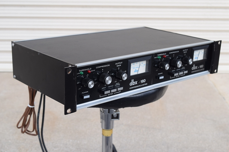 中古音響機材 DBX 160 ビンテージコンプレッサー 2台セット 通信販売