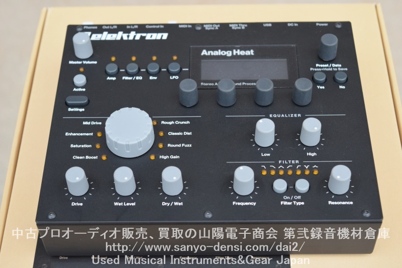 中古】ELEKTRON ANALOG HEAT | 山陽電子商会 第弐録音機材倉庫