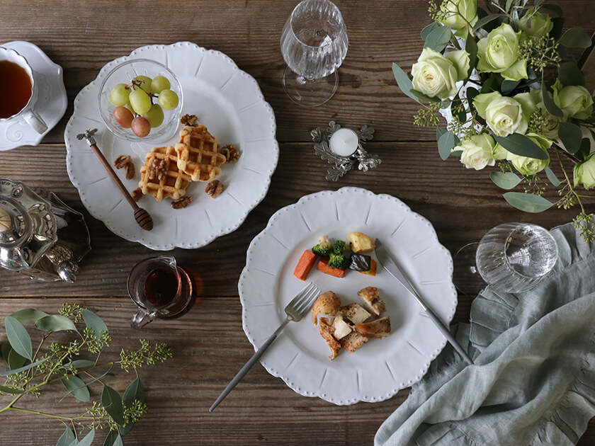 ITALICAディナープレートドット29㎝ VIRGINIA CASA （イタリアの